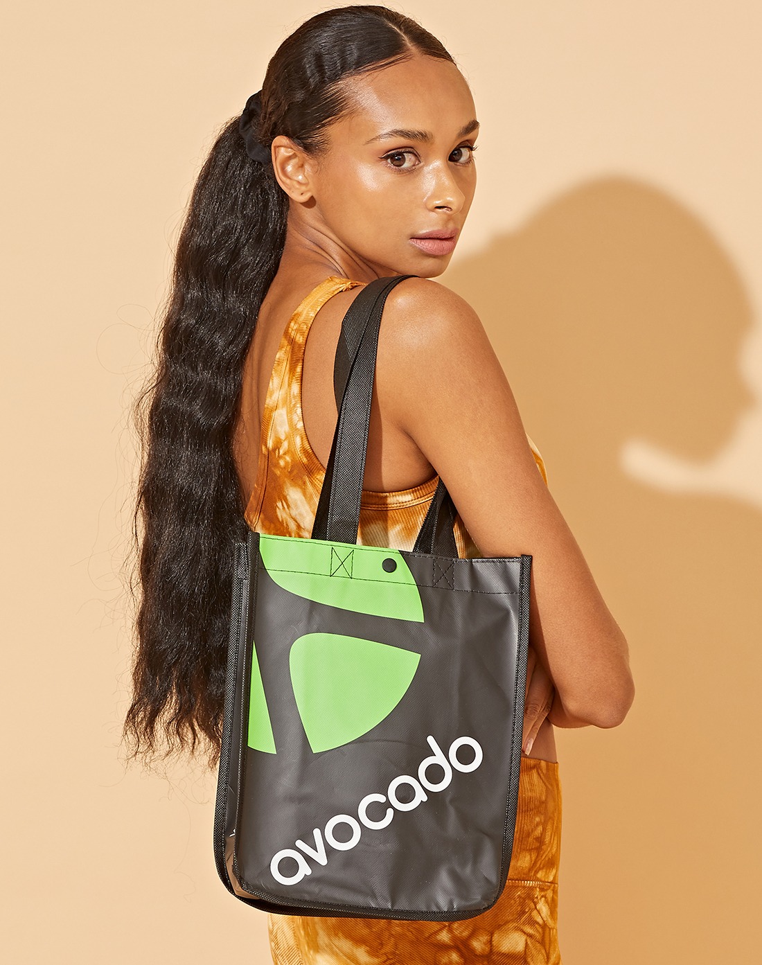 Avocado Logo Shopper Bag (V20AAA02BK)
